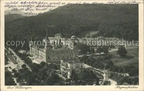 Bad Wildungen Fuerstenhof Fliegeraufnahme Kat. Bad Wildungen