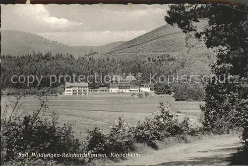 Reinhardshausen Kinderheim Kat. Bad Wildungen