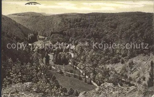 Bad Wildungen Panorama Helenental Kat. Bad Wildungen