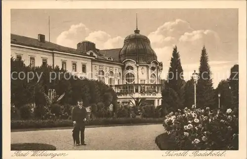 Bad Wildungen Fuerstliches Badehotel Kupfertiefdruck Kat. Bad Wildungen