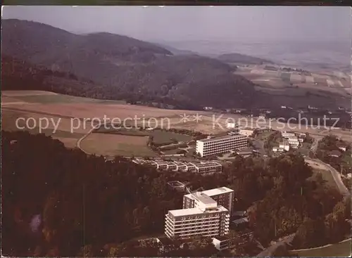 Bad Wildungen Kurbad Sanatorium Fachklinik der LVA Oldenburg Bremen Fliegeraufnahme Kat. Bad Wildungen