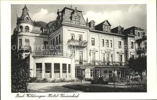 Bad Wildungen Hotel Kaiserhof Kat. Bad Wildungen
