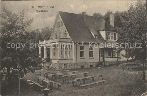 Bad Wildungen Waldhaus Kat. Bad Wildungen