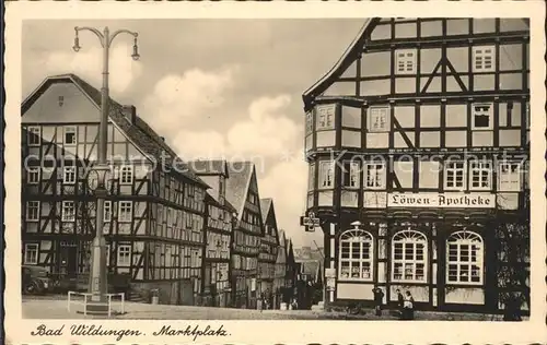 Bad Wildungen Marktplatz Kat. Bad Wildungen