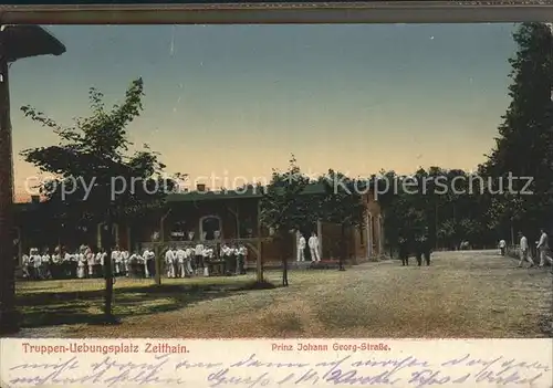 Zeithain Truppen  uebungsplatz Prinz Johann Geor  Strasse Kat. Zeithain