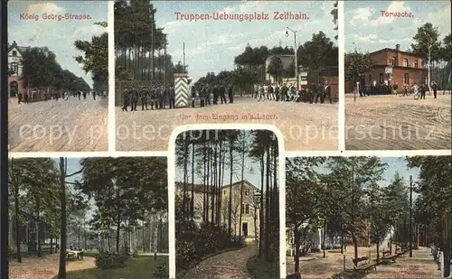 Zeithain Truppen  uebungsplatz Eingang Lager Torwache Kommandantur Kat. Zeithain