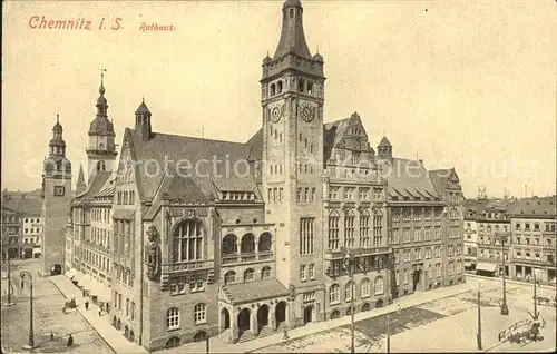 Chemnitz Rathaus Kat. Chemnitz