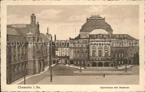 Chemnitz Opernhaus und Museum Kat. Chemnitz