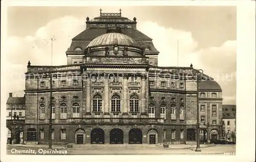 Chemnitz Opernhaus Kat. Chemnitz