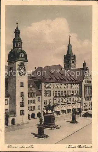 Chemnitz Rathaus Kat. Chemnitz