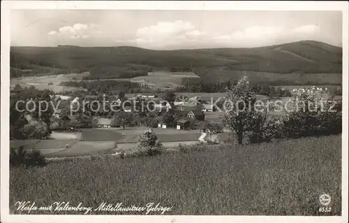 Weifa mit Valtenberg Kat. Steinigtwolmsdorf