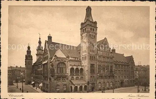 Chemnitz Rathaus Kat. Chemnitz