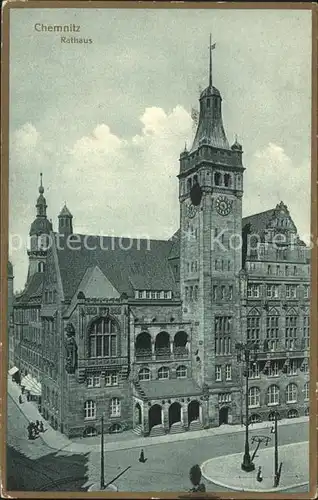 Chemnitz Rathaus Kat. Chemnitz