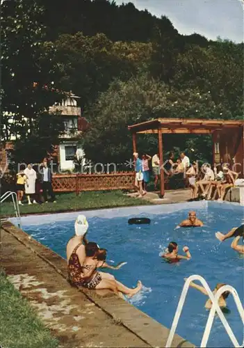 Bergfreiheit Hotel Pension Die Hardtmuehle Schwimmbad Kat. Bad Wildungen