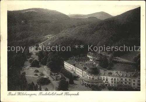 Bad Wildungen Badehotel mit Kurpark Kat. Bad Wildungen