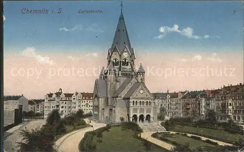Chemnitz Lutherkirche Kat. Chemnitz