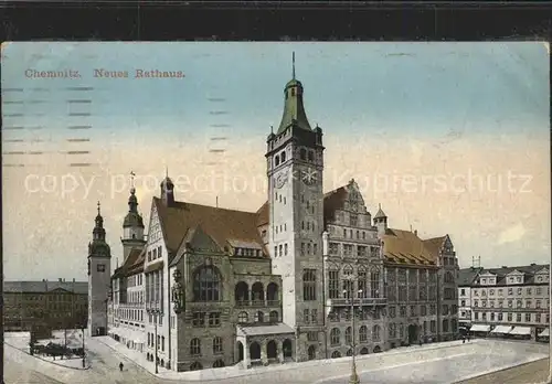 Chemnitz Rathaus Kat. Chemnitz