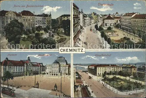 Chemnitz Museum Theaterstrasse Kat. Chemnitz