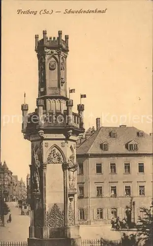 Freiberg Sachsen Schwedendenkmal Kat. Freiberg