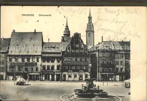 Freiberg Sachsen Obermarkt Kat. Freiberg