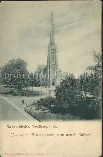 Freiberg Sachsen Jacobikirche Kat. Freiberg