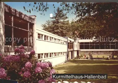 Reinhardshausen Kurmittelhaus Hallenbad Kat. Bad Wildungen