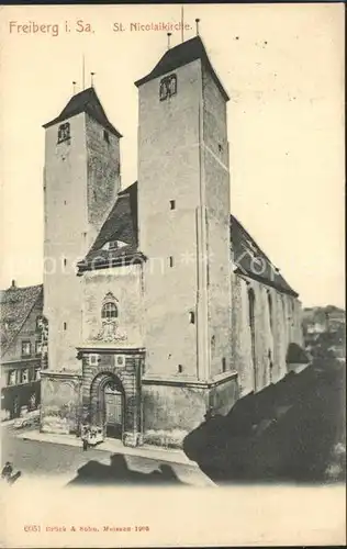 Freiberg Sachsen St Nicolaikirche Kat. Freiberg