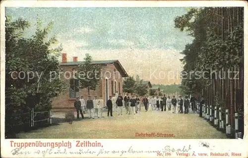 Zeithain Truppenuebungsplatz Mehrhoff  Strasse Kat. Zeithain