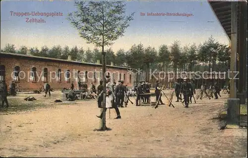 Zeithain Truppenuebungsplatz Infanterie  Barackenlager Kat. Zeithain