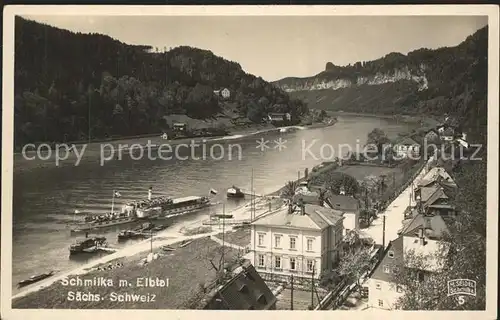 Schmilka Elbtal Kat. Bad Schandau