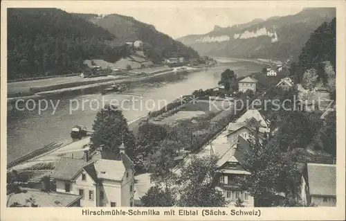 Schmilka Elbtal Kat. Bad Schandau