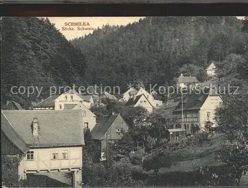 Schmilka Gasthof zur Muehle Kat. Bad Schandau