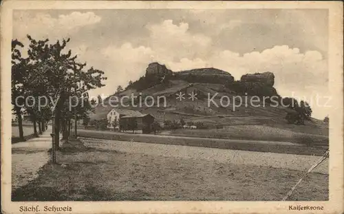 Papstdorf Kaiserkrone Kat. Gohrisch