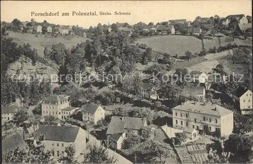Porschdorf Gesamtansicht Kat. Porschdorf