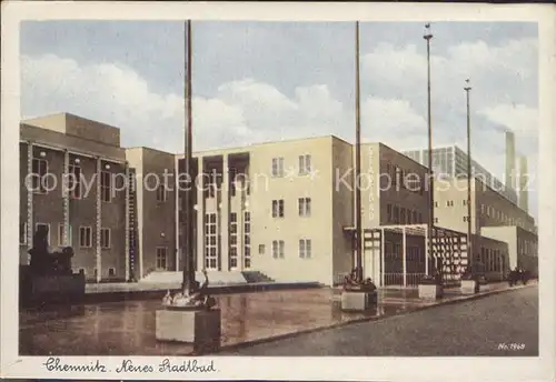 Chemnitz Neues Stadtbad Kat. Chemnitz