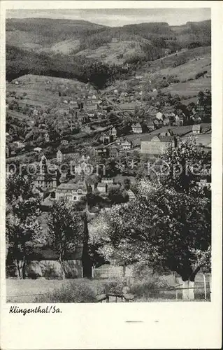 Klingenthal Vogtland Panorama Kat. Klingenthal Sachsen