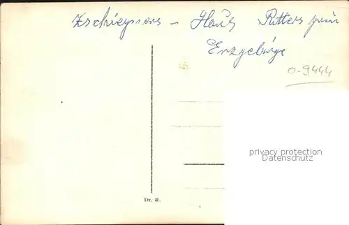 Rittersgruen Haus Gartenpartie Kat. Rittersgruen
