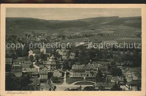 Klingenthal Vogtland Panorama Kat. Klingenthal Sachsen