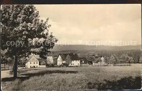 Oberjugel Dorfansicht Kat. Johanngeorgenstadt