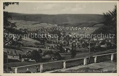 Sachsenberg Georgenthal am Aschberg Kat. Klingenthal Sachsen