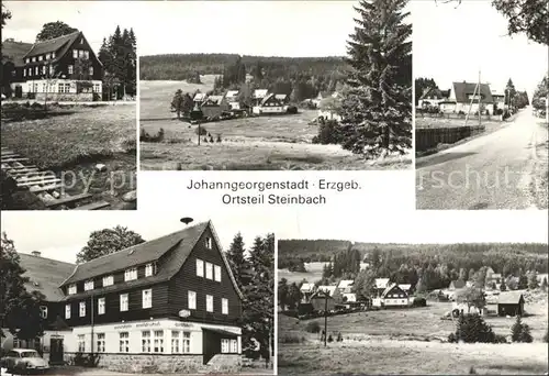 Steinbach Johanngeorgenstadt Teilansichten Erholungsort Kat. Johanngeorgenstadt