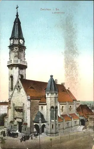 Zwickau Sachsen Lutherkirche Kat. Zwickau