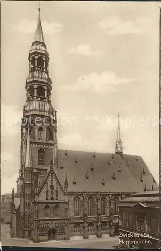 Zwickau Sachsen Marienkirche Kat. Zwickau