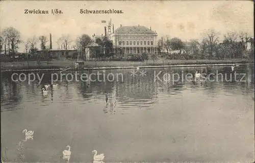 Zwickau Sachsen Schwanenschloss Kat. Zwickau