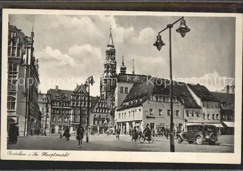 Zwickau Sachsen Hauptmarkt Kat. Zwickau