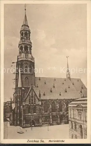 Zwickau Sachsen Marienkirche Kat. Zwickau