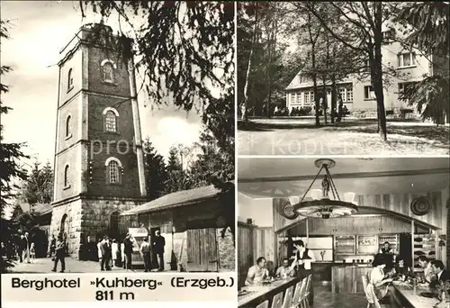 Stuetzengruen Berghotel Kuhberg Aussichtsturm Kat. Stuetzengruen