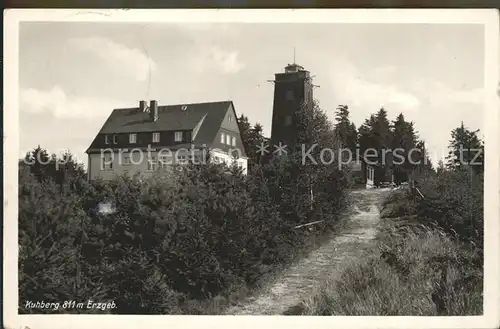 Stuetzengruen Kuhberg Berggasthaus Aussichtsturm Kat. Stuetzengruen