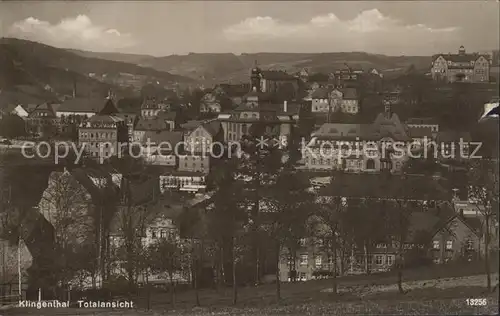 Klingenthal Vogtland Totalansicht Kat. Klingenthal Sachsen