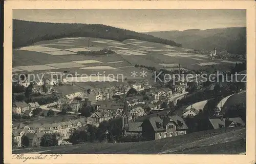 Klingenthal Vogtland Panorama Kat. Klingenthal Sachsen